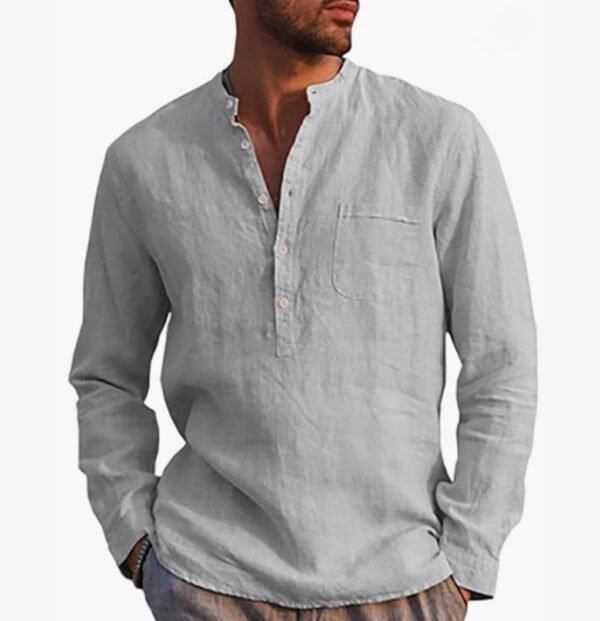 Camisa Lino Blanca